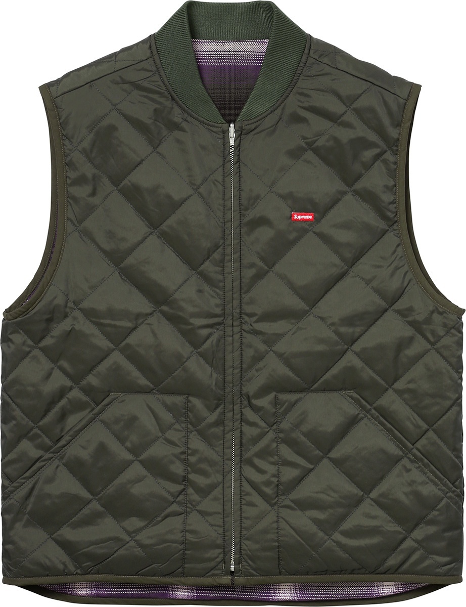 Reversible Shadow Plaid Vest view 23